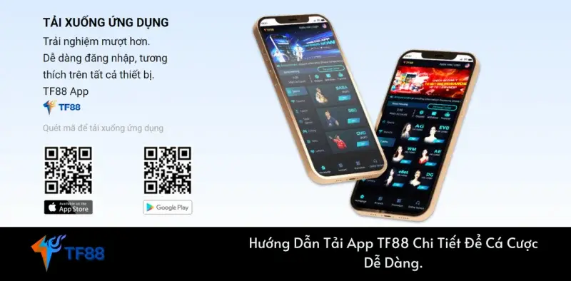 Cách tải App TF88 về máy điện thoại