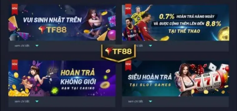 Chương Trình khuyến mãi game casino, game bài và game slot